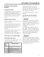 Preview for 13 page of Miele W 489i WPS Operating Instructions Manual