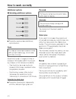 Preview for 24 page of Miele W 489i WPS Operating Instructions Manual