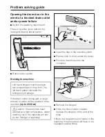 Preview for 44 page of Miele W 489i WPS Operating Instructions Manual