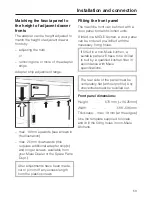 Preview for 53 page of Miele W 489i WPS Operating Instructions Manual