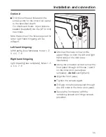 Preview for 55 page of Miele W 489i WPS Operating Instructions Manual