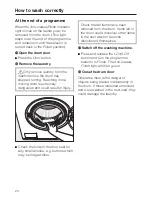 Preview for 24 page of Miele W 504 Plus Operating Instructions Manual