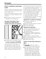 Preview for 30 page of Miele W 504 Plus Operating Instructions Manual