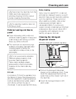 Preview for 31 page of Miele W 504 Plus Operating Instructions Manual