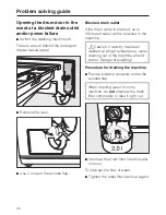 Preview for 40 page of Miele W 504 Plus Operating Instructions Manual