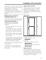 Preview for 49 page of Miele W 504 Plus Operating Instructions Manual