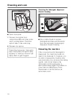 Предварительный просмотр 34 страницы Miele W 526 Operating Manual