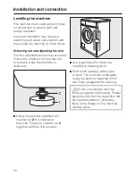 Предварительный просмотр 50 страницы Miele W 526 Operating Manual