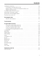 Preview for 5 page of Miele W 5740 Operating Instructions Manual