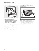 Preview for 34 page of Miele W 5740 Operating Instructions Manual