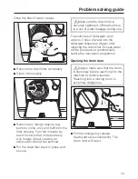 Preview for 43 page of Miele W 5740 Operating Instructions Manual