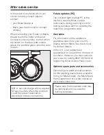 Preview for 44 page of Miele W 5740 Operating Instructions Manual