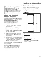 Preview for 51 page of Miele W 5740 Operating Instructions Manual