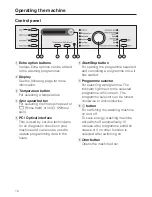 Предварительный просмотр 10 страницы Miele W 5741 Operating Instructions Manual