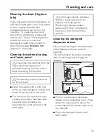 Предварительный просмотр 33 страницы Miele W 5741 Operating Instructions Manual