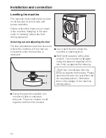 Предварительный просмотр 50 страницы Miele W 5741 Operating Instructions Manual