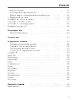 Preview for 5 page of Miele W 5780 Operating Instructions Manual