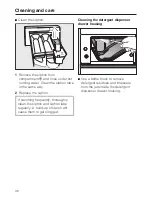 Preview for 38 page of Miele W 5780 Operating Instructions Manual