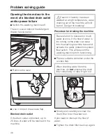 Preview for 46 page of Miele W 5780 Operating Instructions Manual