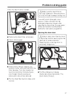 Preview for 47 page of Miele W 5780 Operating Instructions Manual