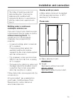 Preview for 55 page of Miele W 5780 Operating Instructions Manual