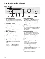 Preview for 10 page of Miele W 5800 HomeCare XL Operating Instructions Manual