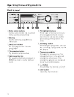 Preview for 10 page of Miele W 5824 Operating Instructions Manual