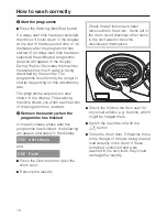 Preview for 18 page of Miele W 5824 Operating Instructions Manual