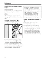 Preview for 32 page of Miele W 5824 Operating Instructions Manual