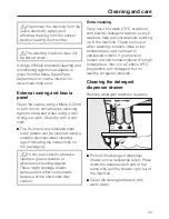 Preview for 33 page of Miele W 5824 Operating Instructions Manual