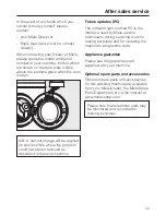 Preview for 43 page of Miele W 5824 Operating Instructions Manual