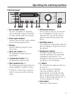 Preview for 13 page of Miele W 5872 Edition 111 Operating Instructions Manual