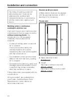 Preview for 60 page of Miele W 5872 Edition 111 Operating Instructions Manual