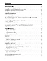 Preview for 4 page of Miele W 5873 WPS Operating Instructions Manual