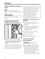 Preview for 48 page of Miele W 5873 WPS Operating Instructions Manual