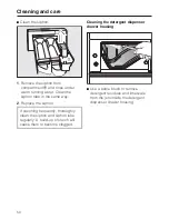 Preview for 50 page of Miele W 5873 WPS Operating Instructions Manual