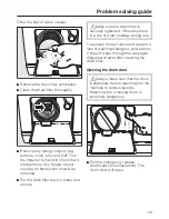 Preview for 59 page of Miele W 5873 WPS Operating Instructions Manual