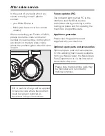 Preview for 54 page of Miele W 5922 Operating Instructions Manual