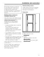 Предварительный просмотр 61 страницы Miele W 5922 Operating Instructions Manual