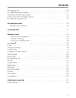 Preview for 5 page of Miele W 5928 WPS EcoComfort Operating Instructions Manual