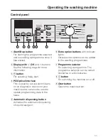 Preview for 11 page of Miele W 5928 WPS EcoComfort Operating Instructions Manual