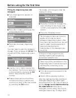 Preview for 16 page of Miele W 5928 WPS EcoComfort Operating Instructions Manual