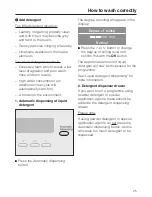 Preview for 25 page of Miele W 5928 WPS EcoComfort Operating Instructions Manual