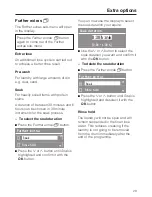 Preview for 29 page of Miele W 5928 WPS EcoComfort Operating Instructions Manual