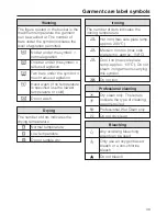 Preview for 39 page of Miele W 5928 WPS EcoComfort Operating Instructions Manual