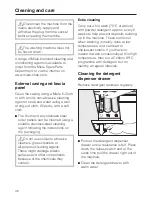 Preview for 46 page of Miele W 5928 WPS EcoComfort Operating Instructions Manual