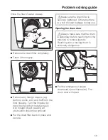 Preview for 59 page of Miele W 5928 WPS EcoComfort Operating Instructions Manual