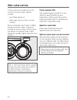 Preview for 60 page of Miele W 5928 WPS EcoComfort Operating Instructions Manual