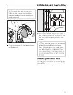 Preview for 65 page of Miele W 5928 WPS EcoComfort Operating Instructions Manual