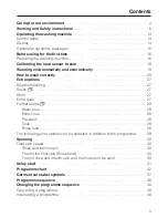 Preview for 3 page of Miele W 5964 WPS Operating Instructions Manual